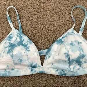 Tie-Dye Blue Bralette